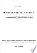 De ʻAbd al-Raḥmān I a Isabel II