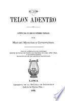 De telón adentro (apuntes para un libro de costumbres teatrales)