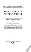 De toponimia arábigo-estelar