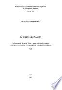 De Wace à Lawamon
