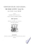 Dean of guild's accounts, 1552-1567