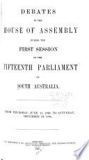 Debates in the House of Assembly