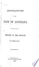 Debates in the Senate in Its Session of 1853-[1854].