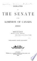Debates of the Senate of the Dominion of Canada ...