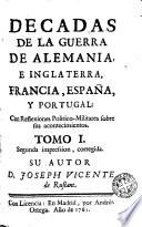 Décadas de la Guerra de Alemania e Inglaterra, Francia, España y Portugal, 1