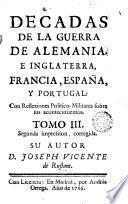 Décadas de la Guerra de Alemania e Inglaterra, Francia, España y Portugal, 3