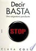 Decir basta