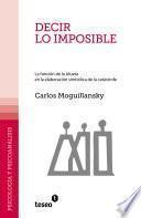 Decir lo imposible