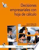 Decisiones empresariales con hoja de cálculo