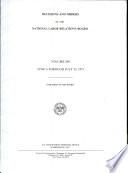 Decisions and Orders of the National Labor Relations Board