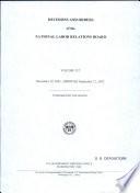 Decisions and Orders of the National Labor Relations Board