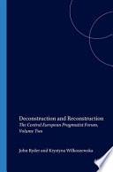 Deconstruction and Reconstruction
