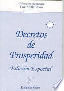 Decretos de Prosperidad