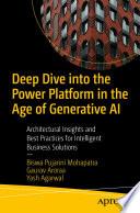 Deep Dive into the Power Platform in the Age of Generative AI