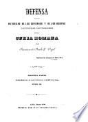 Defensa de la autoridad de los Gobiernos y de los Obispos contra los pretensiones de la Curia Romana