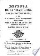 Defensa de la tradicion y de los Santos Padres, 2