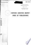 Defense Logistics Agency Index of Publications