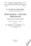 Defensorium unitatis christianae