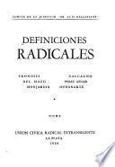 Definiciones radicales