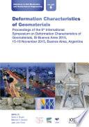 Deformation Characteristics of Geomaterials