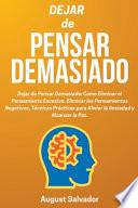 Dejar de Pensar Demasiado