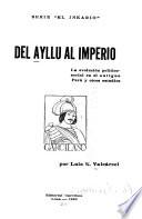 Del Ayllu al imperio