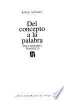 Del concepto a la palabra