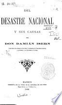 Del Desastre nacional y sus causas