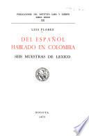 Del español hablado en Colombia
