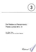 Del Medievo al Renacimiento