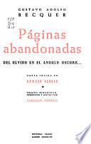 Del olvido en el ángulo oscuro...