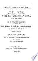Del rey y de la institución real