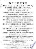 Deleyte de la discrecion