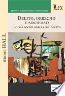 Delito, derecho y sociedad