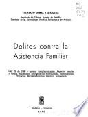 Delitos contra la assistencia familiar