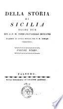 Della storia di Sicilia deche due del r.p.m. Tommaso Fazello siciliano tradotte in lingua toscana dal p.m. Remigio fiorentino. Volume primo 3-terzo]