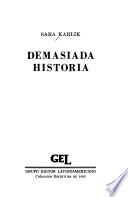 Demasiada historia