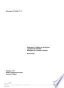 Democracia: confianza en instituciones y preferencias electorales