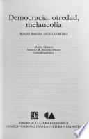 Democracia, otredad, melancolía