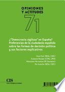 ¿Democracia sigilosa en España?