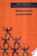 Democracia sustentable