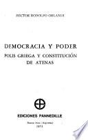 Democracia y poder