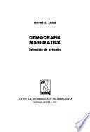 Demografía matemática
