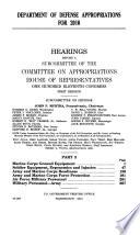 Department of Defense Appropriations for 2010