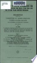 Department of Defense Authorization for Appropriations for Fiscal Year 2016 and the Future Years Defense Program
