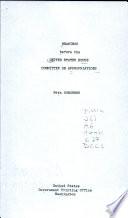 Department of the Interior and Related Agencies Appropriations for 1976