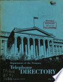 Department of the Treasury Telephone Directory