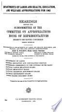 Departments of Labor, and Health, Education, and Welfare Appropriations for 1962