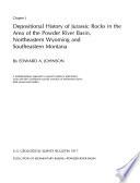 Depositional History of Jurassic Rocks in the Area of the Powder River Basin, Northeastern Wyoming and Southeastern Montana