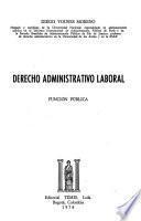 Derecho administrativo laboral